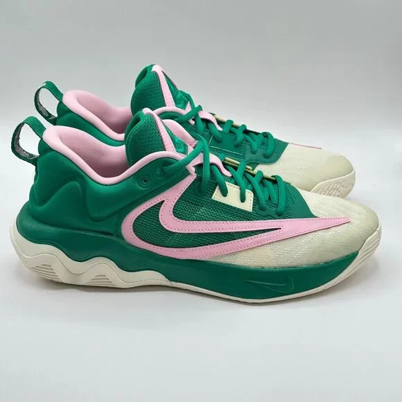 Men's Nike Giannis Immortality 3 Green Pink Basketball Shoes DZ7533-300 Sz 11 - Picture 4 of 12